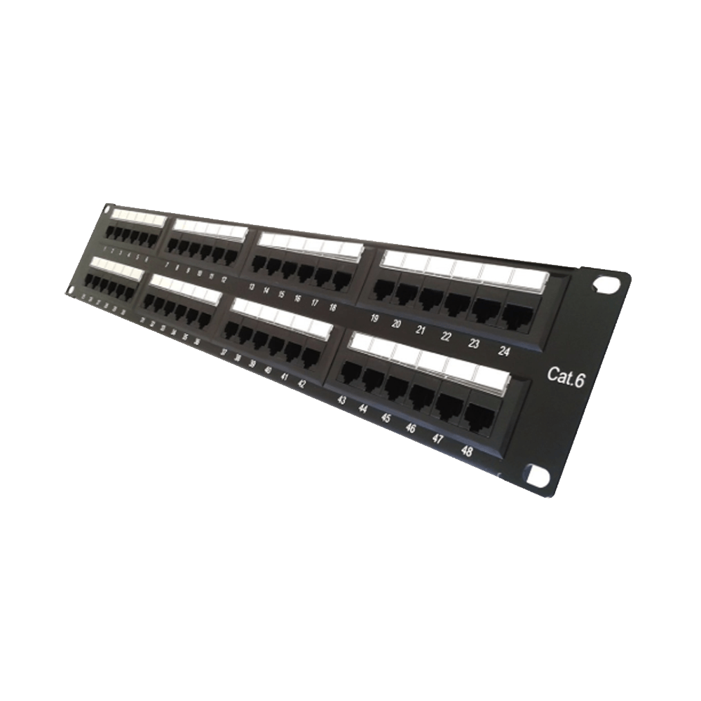 PANEL DE CONEXION (1375015-2) 48 PUERTOS CAT.6 AMP